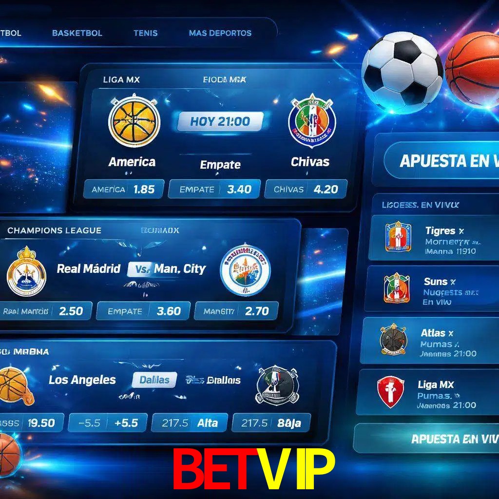 Mercados de apuestas deportivas BETVIP para jugadores en México