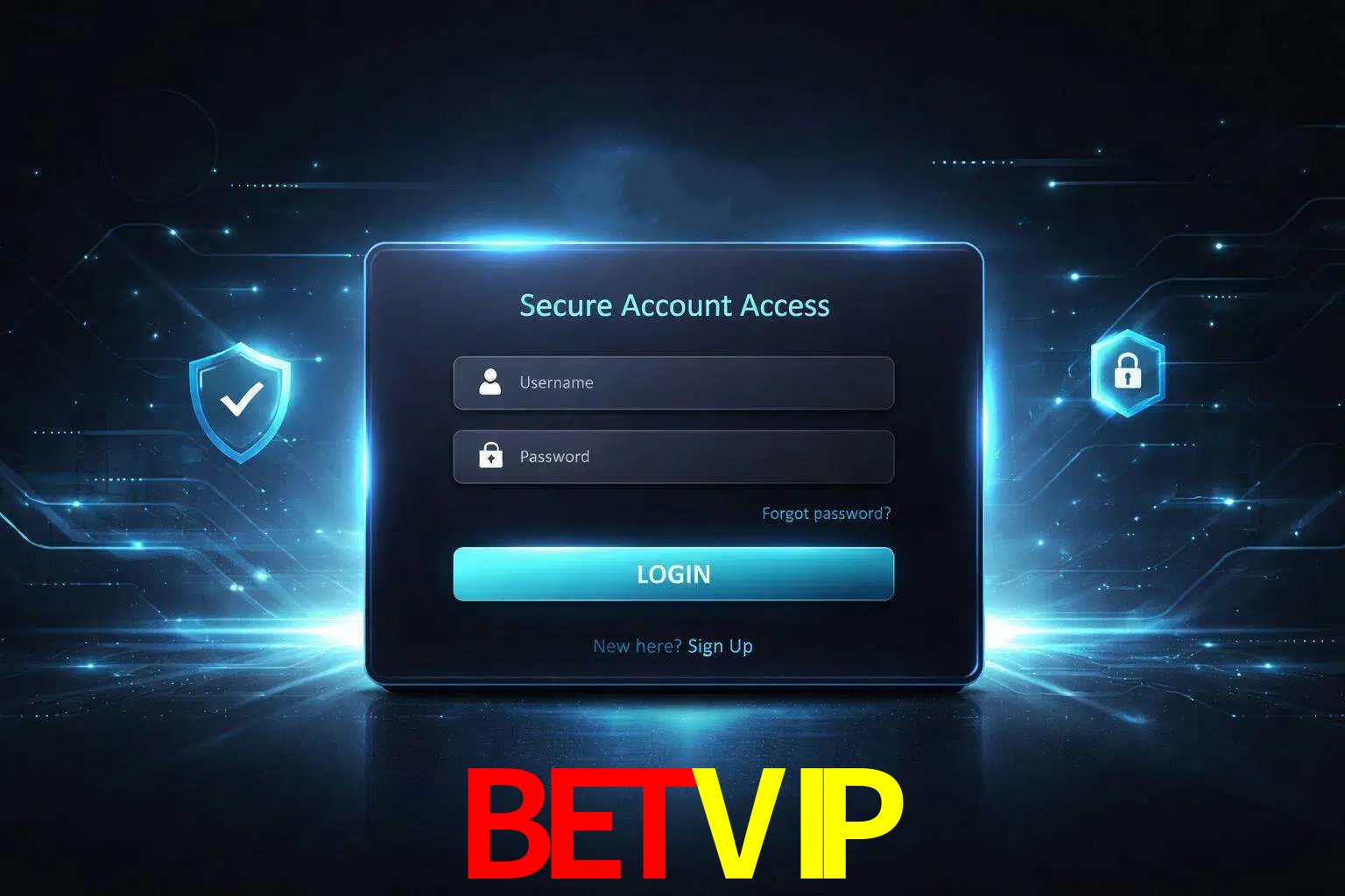 Pantalla de inicio de sesión de cuenta BETVIP para usuarios en México